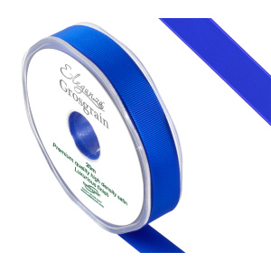 Eleganza Premium Grosgrain Ribbon 15mm X 20m Royal Blue No.18