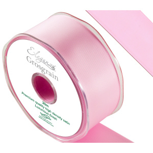 Eleganza Premium Grosgrain Ribbon 38mm X 20m Lt. Pink No. 21