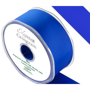 Eleganza Premium Grosgrain Ribbon 38mm X 20m Royal Blue No.18
