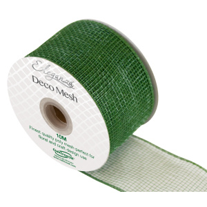 Eleganza Deco Mesh 63mm X 10m Sage Green No.51