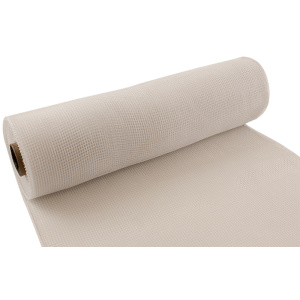 Eleganza Deco Mesh 25cm X 9.1m (10yds) White No.01