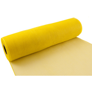 Eleganza Deco Mesh 25cm X 9.1m (10yds) Yellow No.11