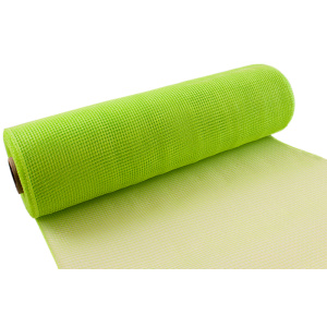 Eleganza Deco Mesh 25cm X 9.1m (10yds) Apple Green No.63