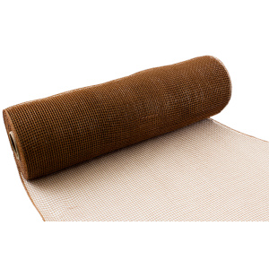 Eleganza Deco Mesh 25cm X 9.1m (10yds) Tan No.76