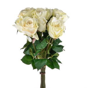 Rose Bunch Vintage Crm X9 42cm