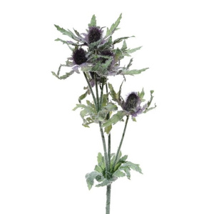Sea Holly Spray Purple 81cm