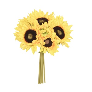 30cm Sunflower X 7 Posy