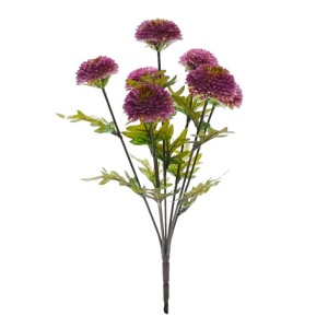 45cm Autumn Purple Chrysanth X7