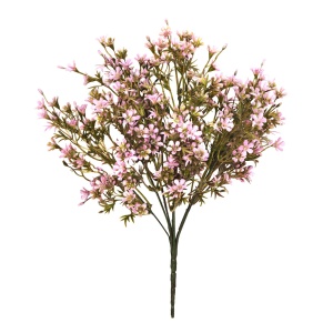38cm Purple Blossom Foliage X 7 Bush