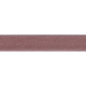 Ribbon: Velvet: 5m X 16mm: Colonial Rose