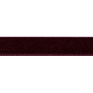 Ribbon: Velvet: 5m X 16mm: Burgundy
