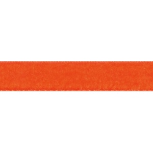 Ribbon: Velvet: 5m X 16mm: Capucine