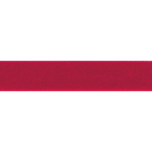 Ribbon: Velvet: 5m X 16mm: Red