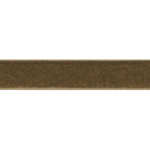 Ribbon: Velvet: 5m X 16mm: Cafe
