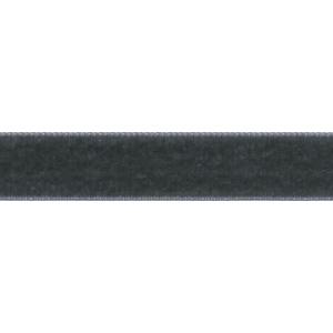 Ribbon: Velvet: 5m X 16mm: Gris-fonce