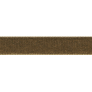 Ribbon: Velvet: 5m X 22mm: Cafe
