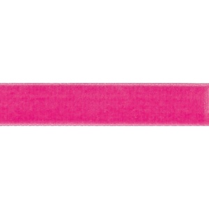 Ribbon: Velvet: 5m X 36mm: Shocking Pink
