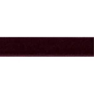 Ribbon: Velvet: 5m X 9mm: Burgundy