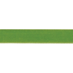 Ribbon: Velvet: 5m X 9mm: Reseda
