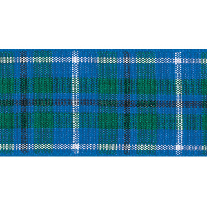 Ribbon: Woven Tartan: 25m X 10mm: Douglas