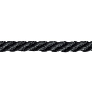 Ribbon: Barley Twist: 20m X 5mm: Black