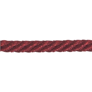 Ribbon: Barley Twist: 20m X 5mm: Burgundy