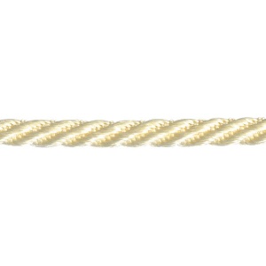 Ribbon: Barley Twist: 20m X 5mm: Cream