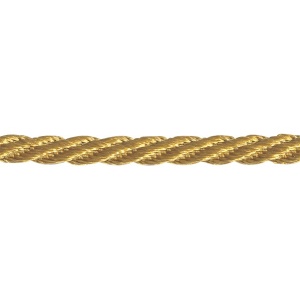 Ribbon: Barley Twist: 20m X 5mm: Honey Gold