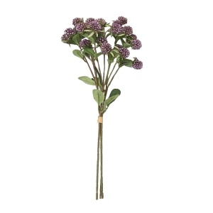 Purple Gomphrena X 3 Hand-tied