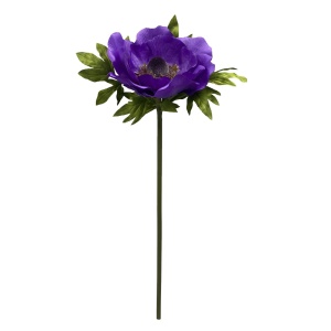 Purple Anemone Stem 120cm