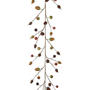 Acorn/berry Garland 150cm