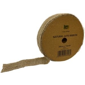 Natural Jute Ribbon 38mm