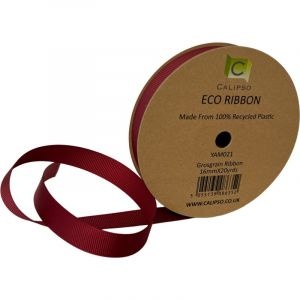 Burgundy Eco Grosgrain Ribbo