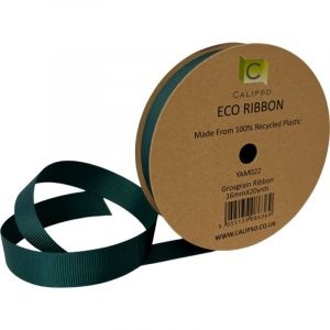 Green Eco Grosgrain Ribbon