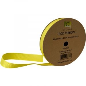 Yellow Eco Grosgrian Ribbon