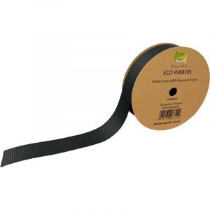 Black Eco Grosgrain Ribbon