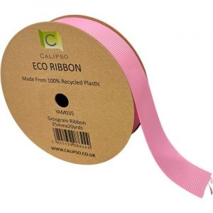 Cerise Eco Grosgrain Ribbon
