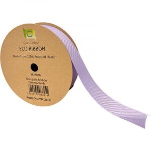 Lilac Eco Grosgrain Ribbon