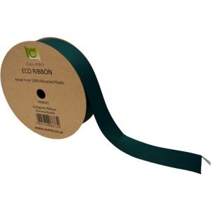 Green Eco Grosgrain Ribbon