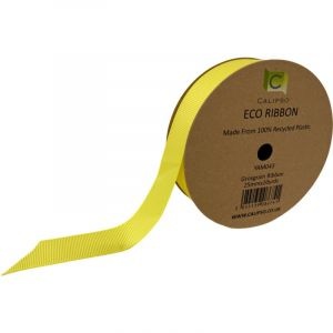 Yellow Eco Grosgrian Ribbon