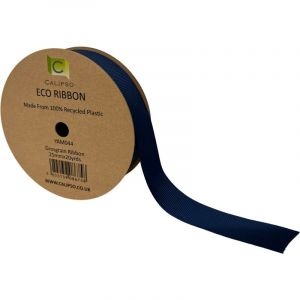 Navy Eco Grosgrain Ribbon