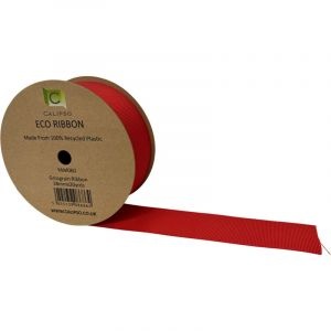 Red Eco Grosgrain Ribbon