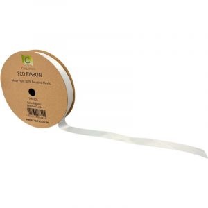 White Eco Double Face Satin