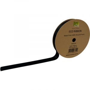 Black Eco Double Face Satin