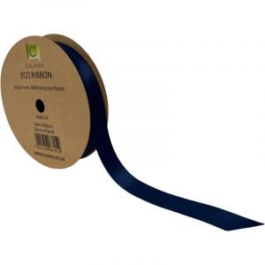 Navy Eco Double Face Satin
