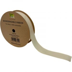 Ivory Bio Ribbon 25mm