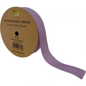 Lilac Bio Ribbon 25mm