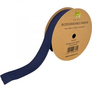Navy Bio Ribbon 25mm