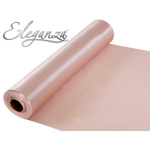 Eleganza Satin Fabric 29cm X 20m Rose Gold No.87