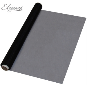 Eleganza Soft Sheer Organza 47cm X 10m No.20 Black